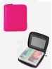 Faux Leather Solid Color Credit Card Wallet
